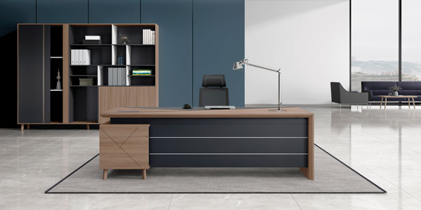 福瑪仕辦公家具|簡(jiǎn)悅系列板式班臺(tái)文件柜組合展示實(shí)物拍攝